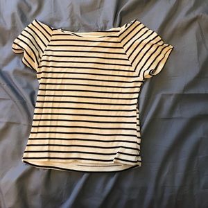 NWOT primark off the shoulder crop top